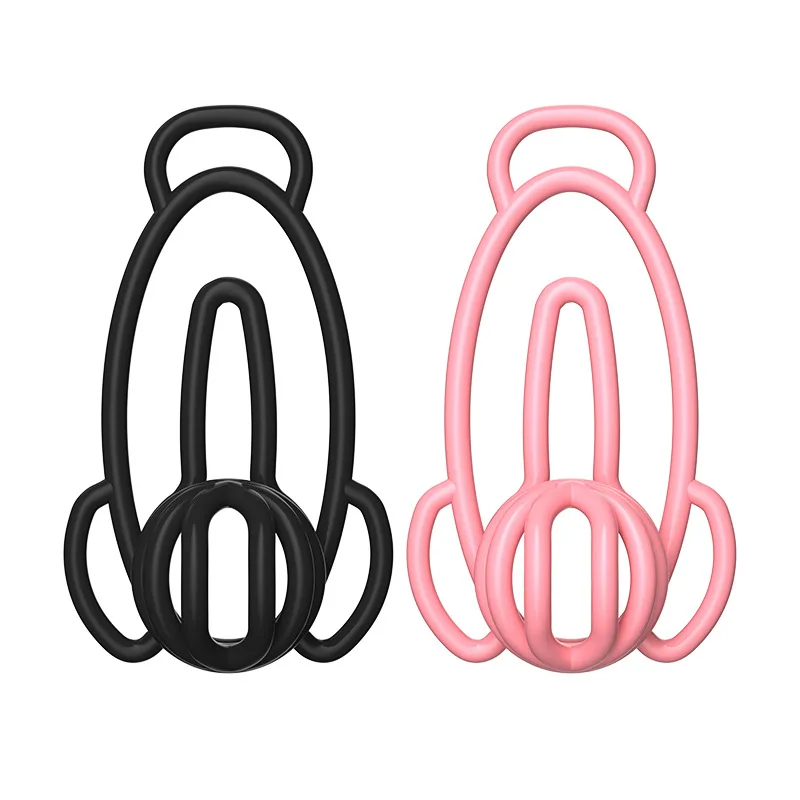 New Sissy Fufu Clip Male Penis Bondage Chastity Cage Hides Genitals Paired with Non-slip Waistband Crossdressing Adult Sex Toy