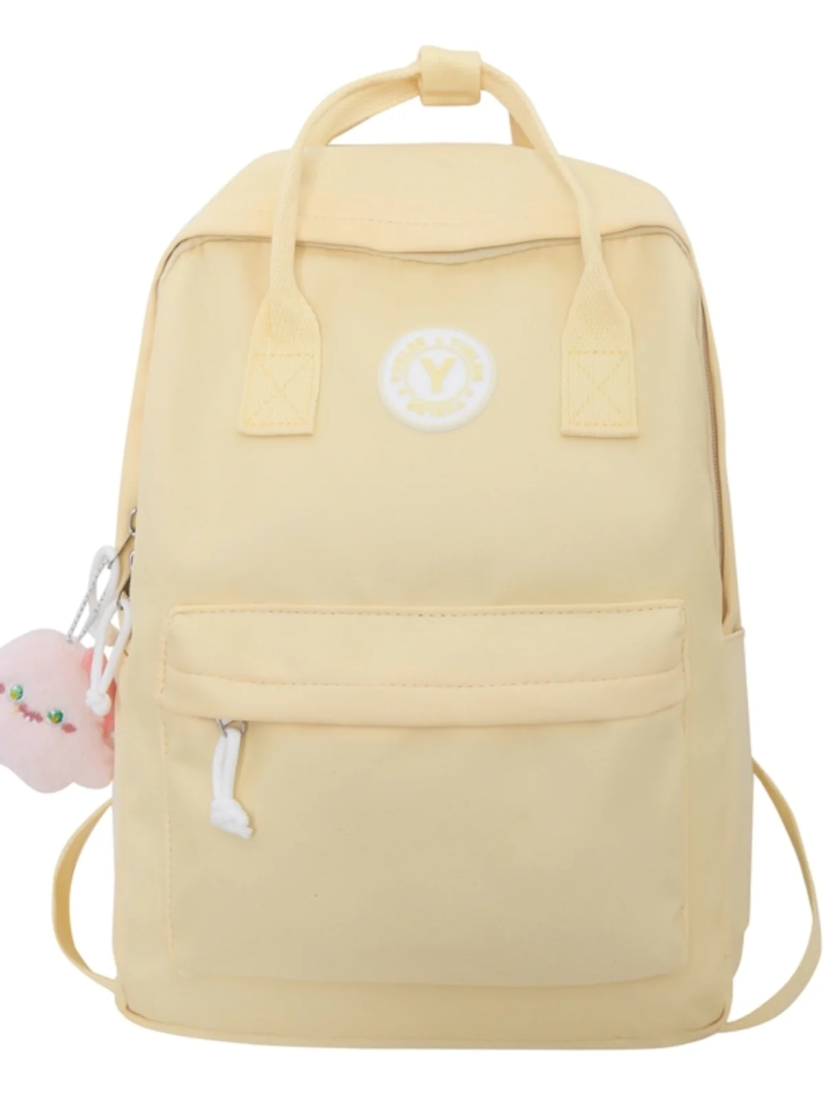 Bapa in nylon versatile per ragazze Studenti delle scuole medie e superiori Sweet College Sle Chiusura con cerniera Spalline morbide