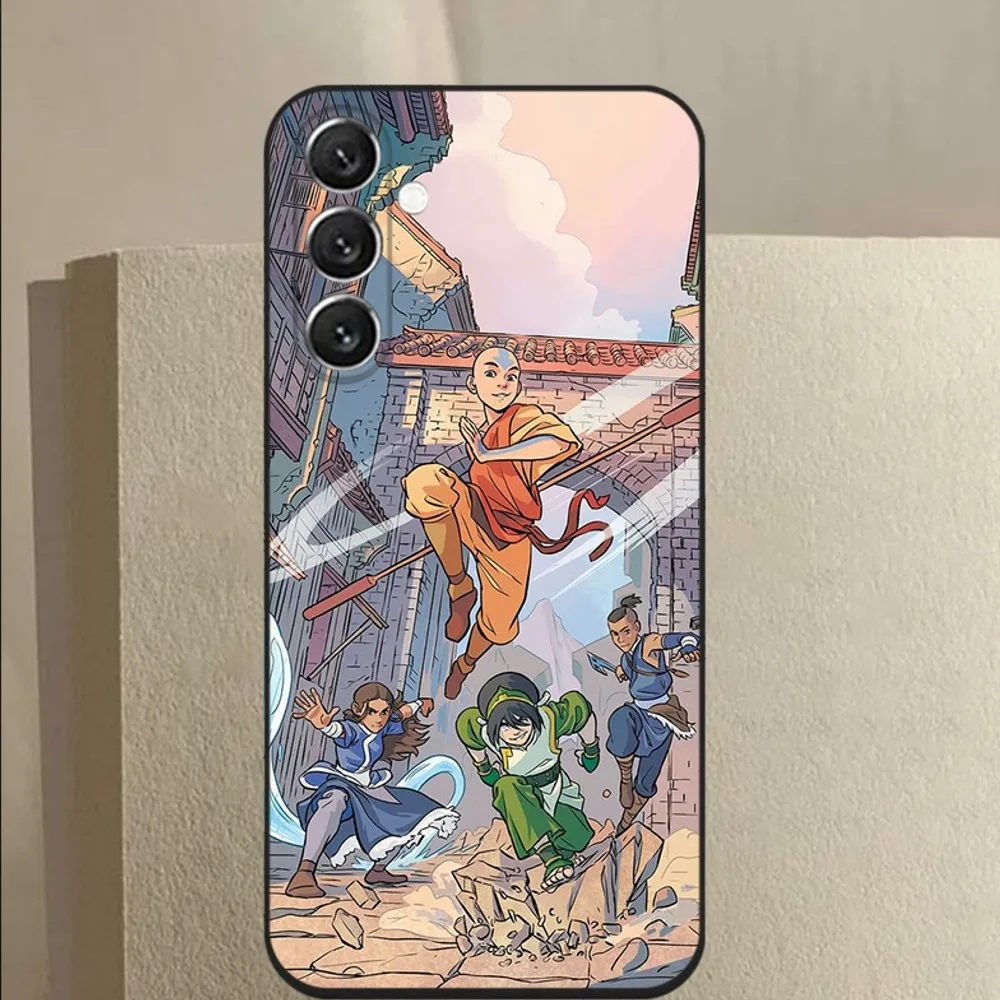 The Last A-Airbender Phone Case For Samsung Galaxy A13,A21s,A22,A31,A32,A52,A53,A71,A80,A91 Soft Black Cover