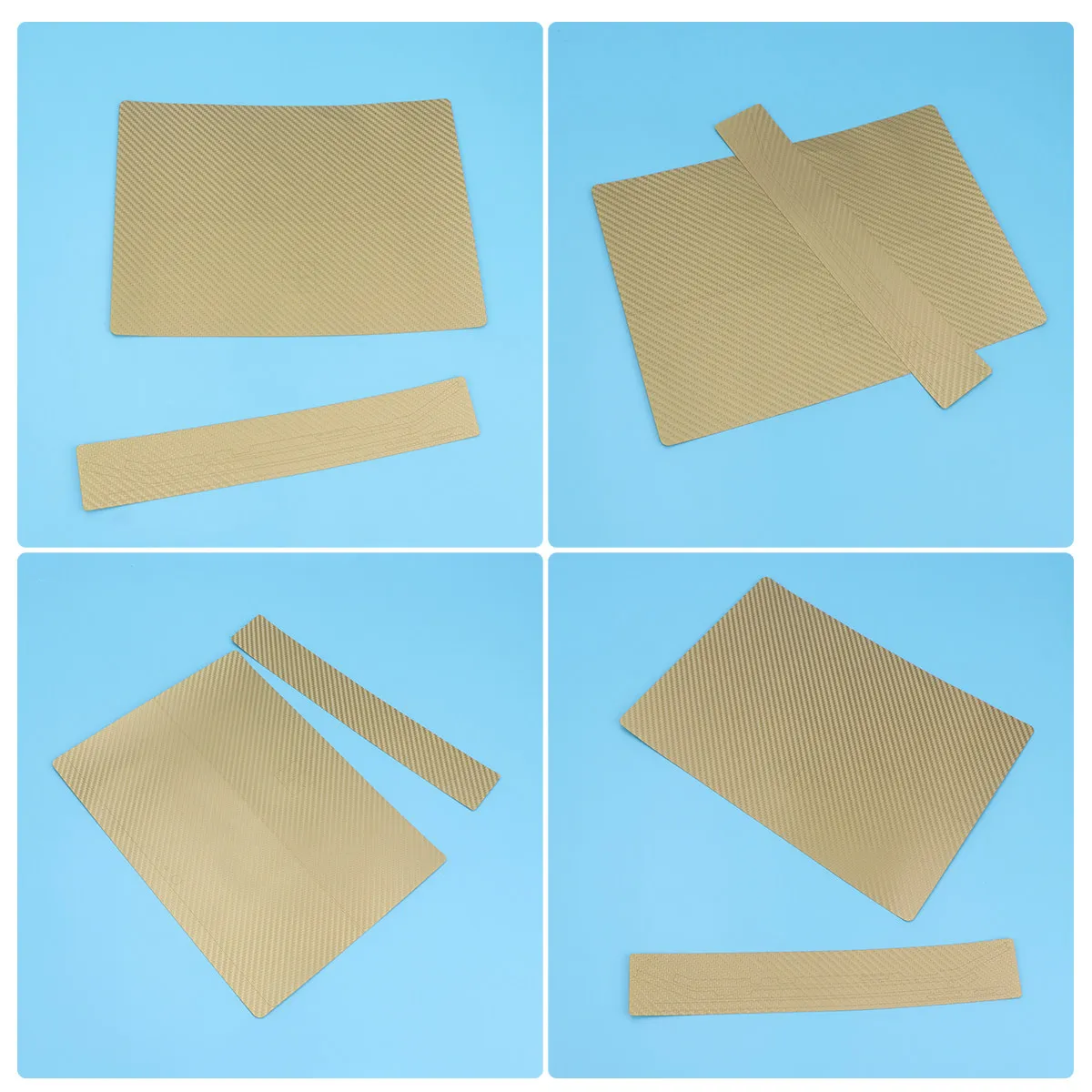 

Carbon Fiber Sticker for Laptop Premium Self-Adhesive Waterproof Scratch Resistant Air Vent Slot Bubble