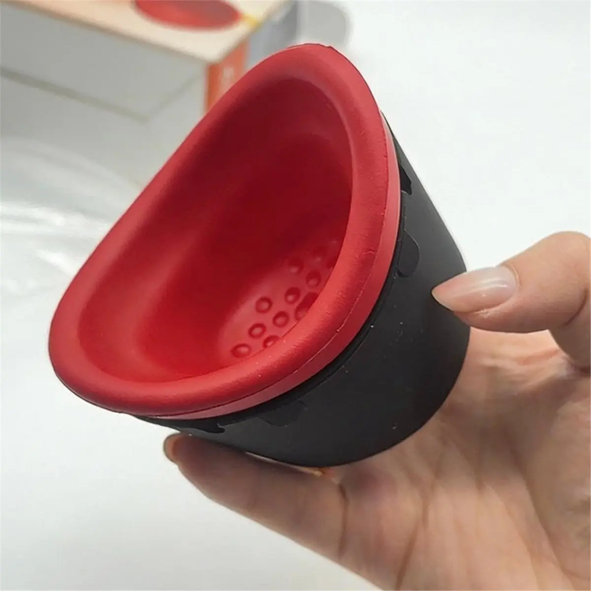 A49T Soundproofing Muffler Voice Shielding Device for Men, Women, Adults - Portable Sound Generator Foldable Vocal Damper