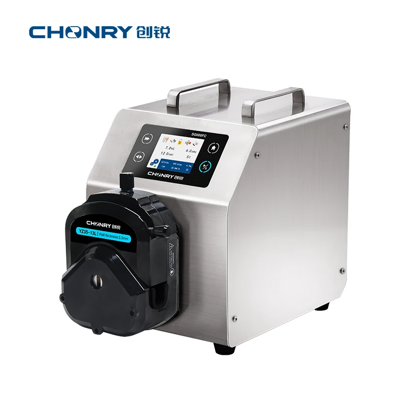 SG600FC 大容量蠕動ポンプ 1200ml 220V 110V 工業用充填ポンプ 医療用化学薬品および実験室用