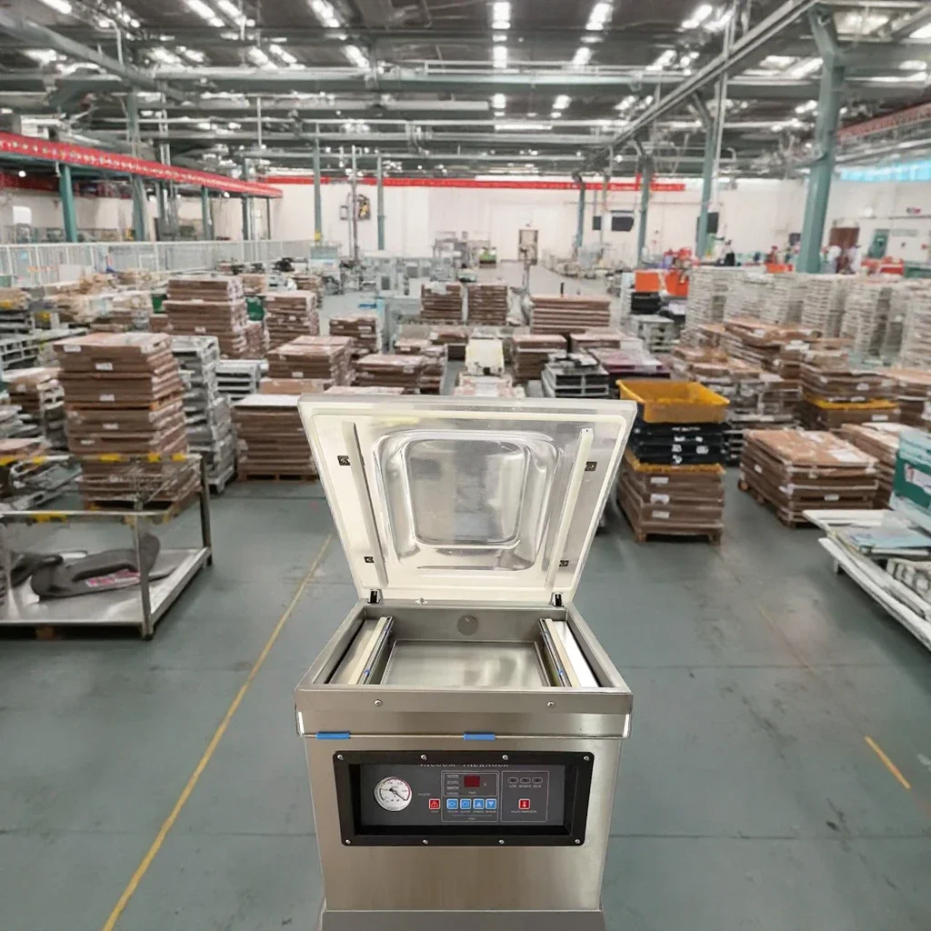 

【Best-selling】DZ-400/2F Table Style Vacuumm Packaging Machine Meat Fish Vacuum Packing Machine