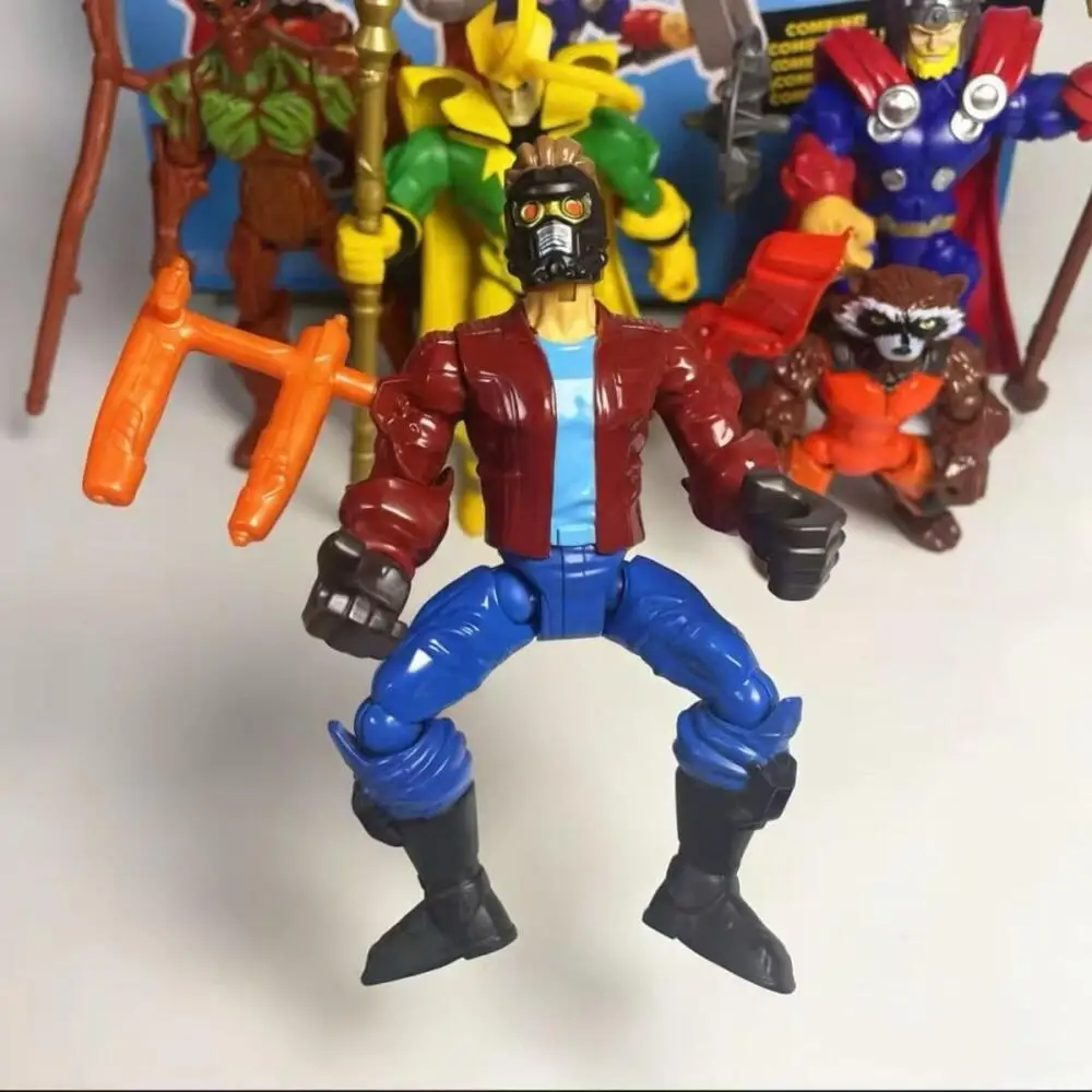 Hasbro Marvel Legends Guardians of The Galaxy Star-Lord Groot Rocket Raccoon 6-Inch Model Doll Action Figure Birthday Gift view 3