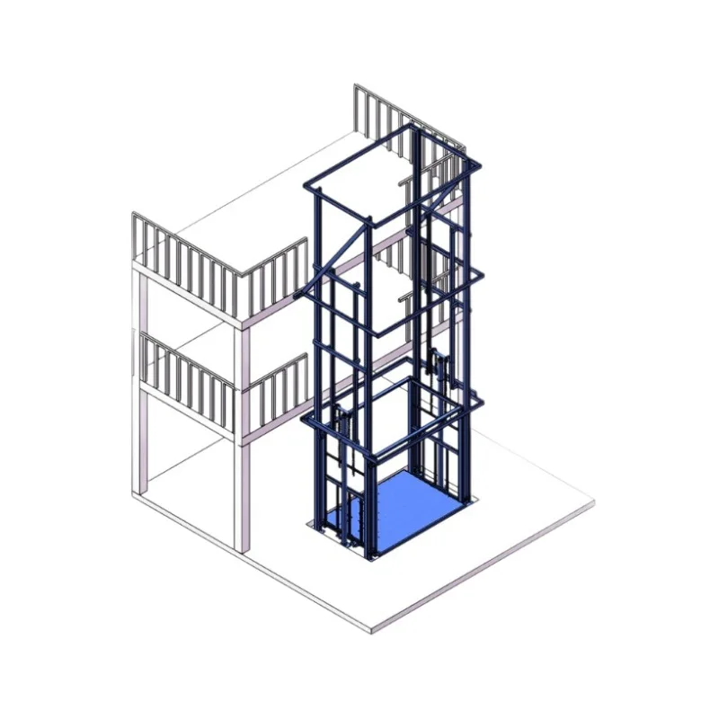 5 tons 8 tons 10 tons hydraulic lift freight elevator 5 floors hydraulic freight elevator