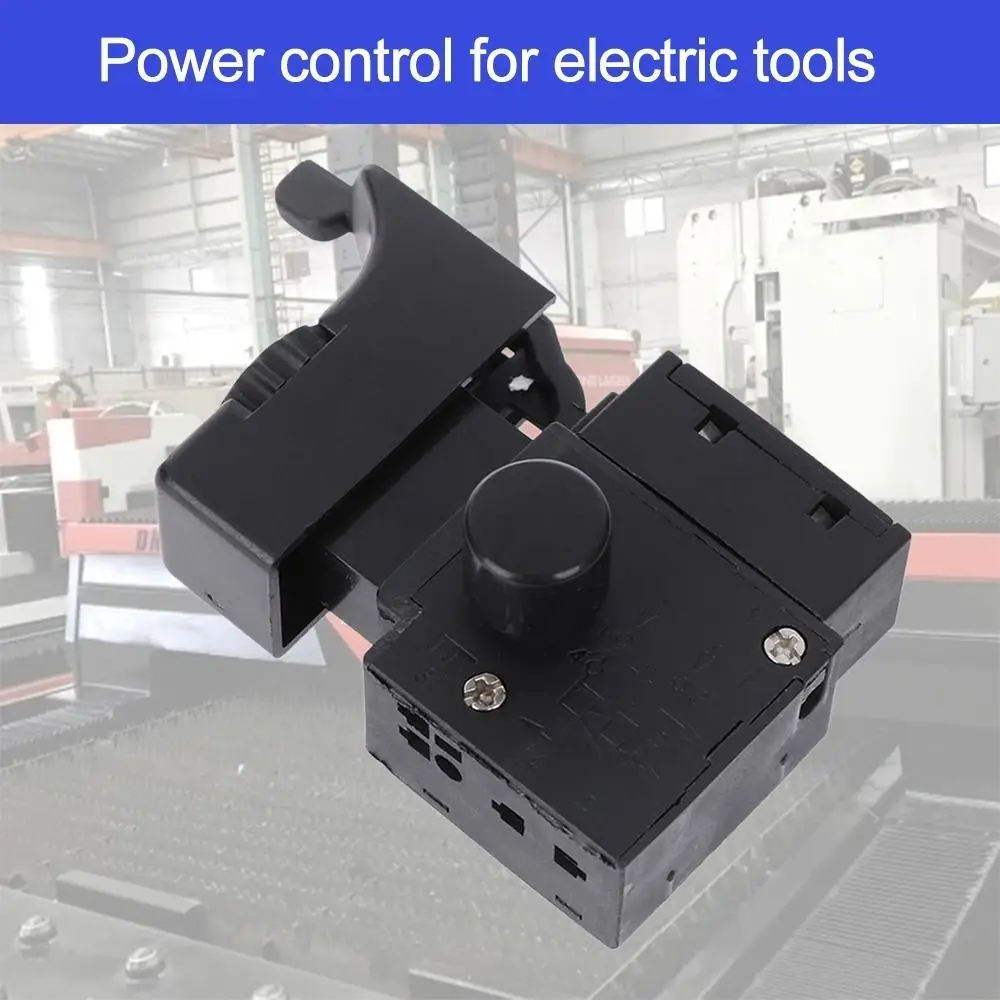 Lock On Function Electric Drill Speed Controller Switch Miniature Plastic Power Tool Switch Reversible Operation