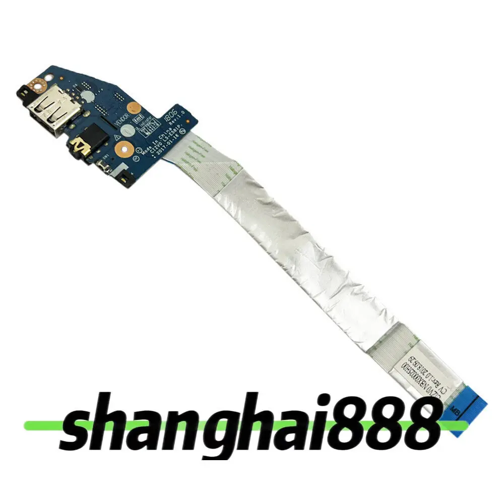 For Lenovo IdeaPad 720S-14IKB 80XC USB Audio Board W/ CABLE LS-E581P 5C50N79826