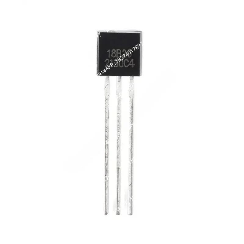 3PCS DS18B20 TO-92 1-Wire Digital Temperature Sensor Chip