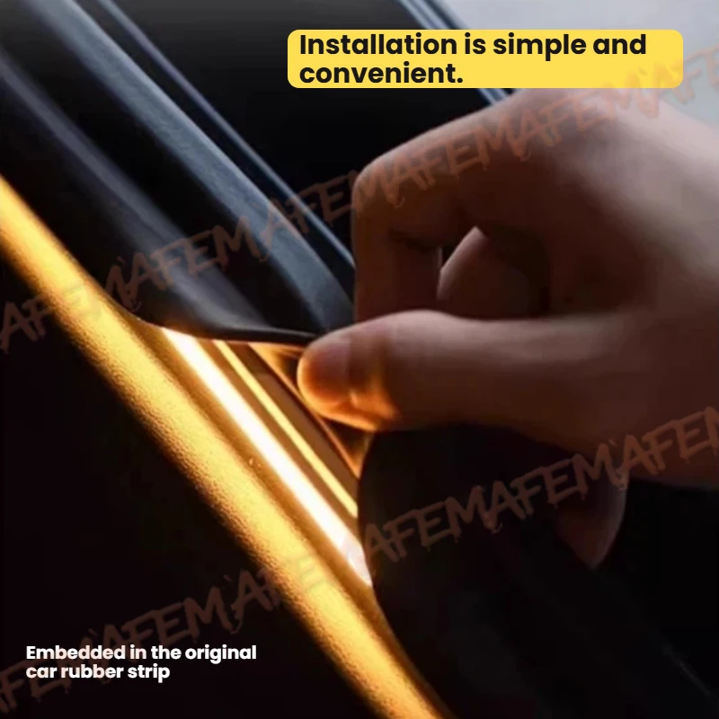 For 2020-2025 Volkswagen Caddy 5TH Rear Trunk LED Light Bar Strips Trunk Interior Decorative Lamp Strip Luggage Atmosphere Light