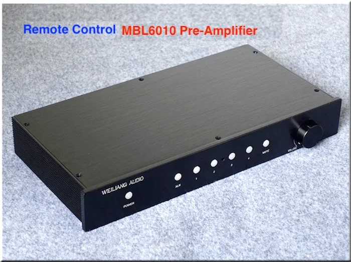 Wailiang Breeze Audio Imitated MBL6010D Pre-Amplifier with Remote Control HIFI EXQUIS Full balance MBL6010 Preamp