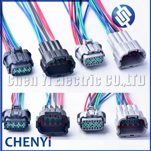 Conector de arnés de faros de automóvil de 8 pines 6185-1177 6185-5179 6188-5542 6188-0738 6185-1179 para Nissan SYLPHY Teana X-TRAIL