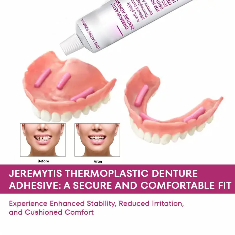 Adhesivo de fijación de dentaduras postizas, adhesivo Dental sólido para fijar dentaduras para mejorar la comodidad, adhesivo cosmético, 28g