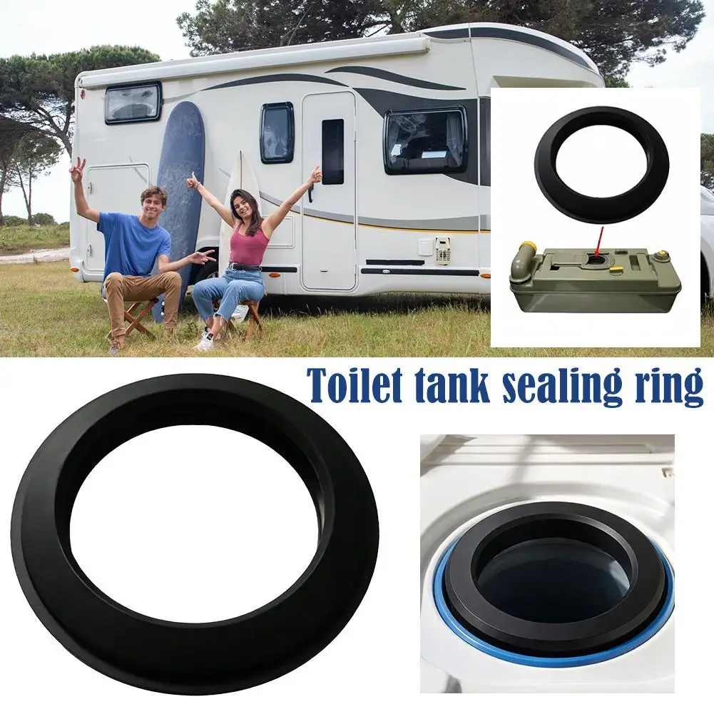 RV Toilet Lip Seal Rubber For Thetford Cassette Toilet Rubber Gasket Replacement Motorhome Accessories