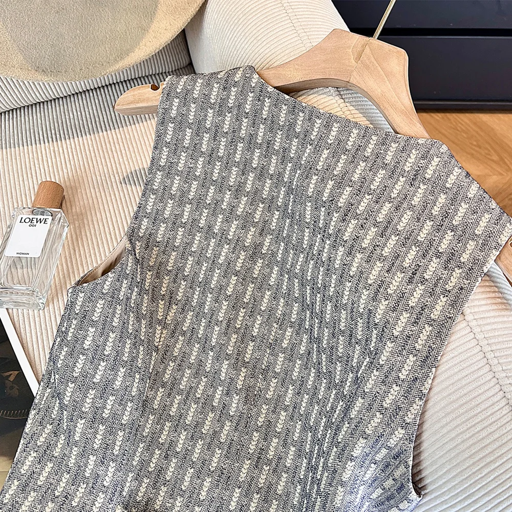 Faionable الراقية الرجعية منقوشة سترة Jaet الرجال النساء الخريف الراقية الشعور أناقة ملابس خارجية طبقات Svel أعلى #4