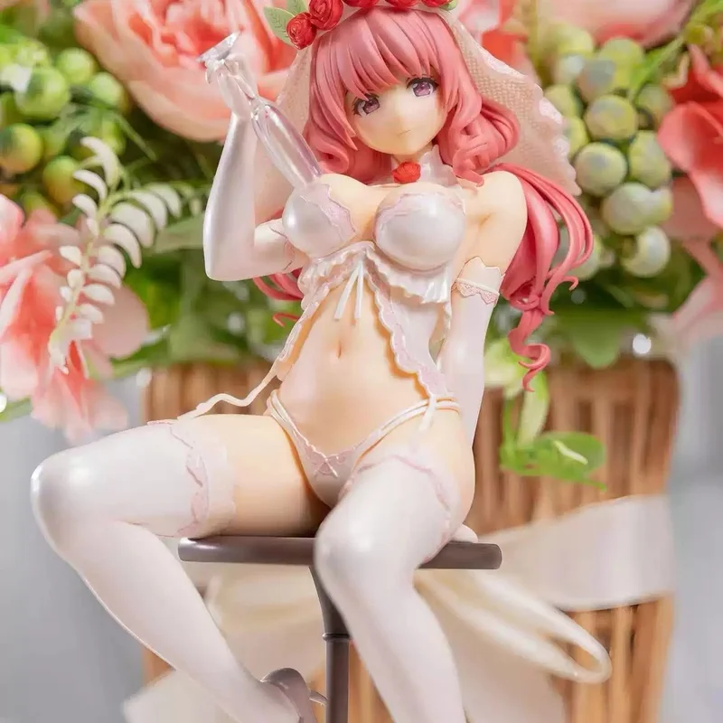 New In Stock Wedding Dress Shizuku Kanno Anime Girl Figure Collectible Desktop Pc Case Ornament Boxed Model Toy Gift For Fans