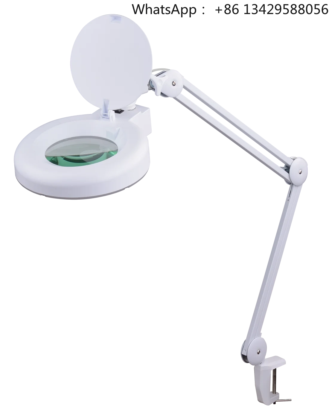 

Cosmetic Lamp Eye Lash Electronics Inspection LED Beauty Eyelash Extensions Swing Arm Desk Magnifying Lamp with Stand or Clamp