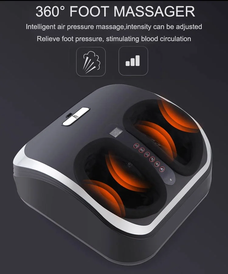 آلة تدليك الكعب بالأشعة تحت الحمراء 2024 مع أداة تدليك القدم للعلاج الطبيعي