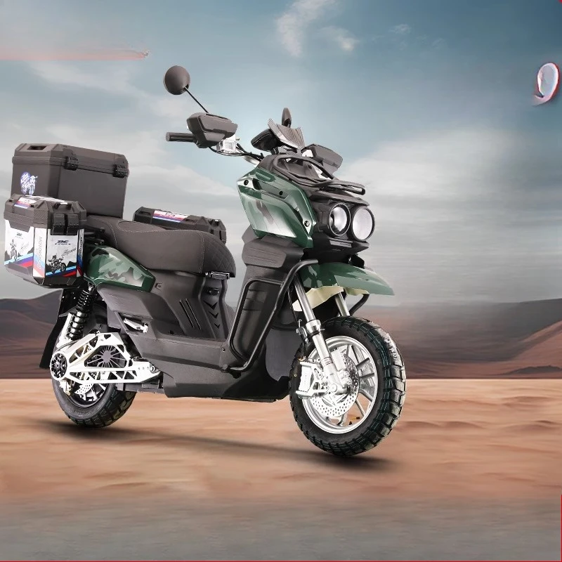 

Electric motorcycle 72V high-speed and high-power off-road takeaway lithium battery car 3000W