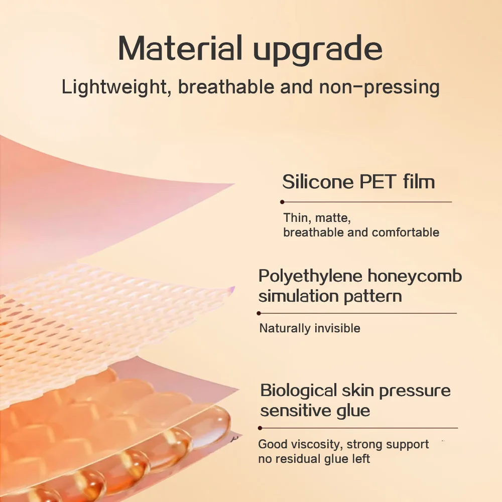 GECOMO 240 個目に見えない二重まぶたステッカー高粘着跡のない自然な長期的な目を大きくする美容テープメイクアップツール