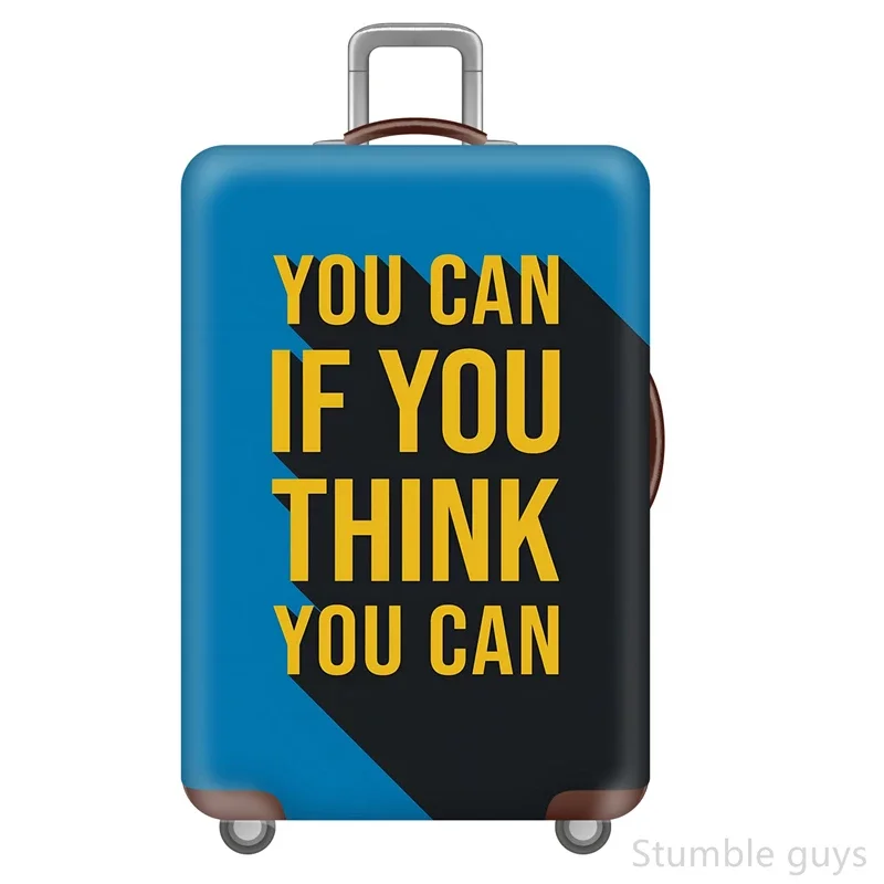 

Elastic Dustproof Suitcase Cover Protective Scratch-Resistant Stretchy Luggage Sleeve Essential Travel Accessory Air Travel