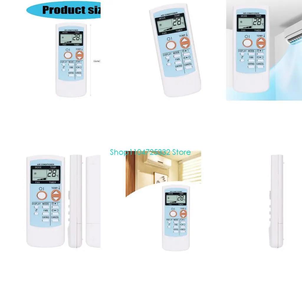 P5EA Easy To Use Sensitivity Remotes Control For CVP09FR CVP10RC CVP12PX CV2P10SX CV2P13SX Air Conditioners Accessories