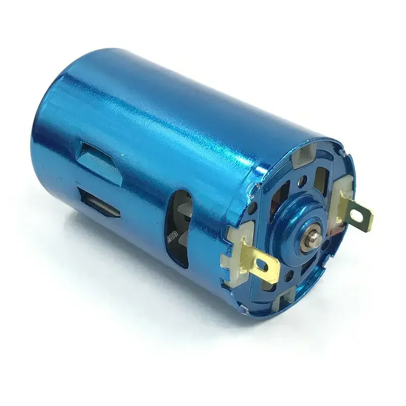 

Micro RS-550 Power Motor DC 12V 19000RPM Ultra-High Speed Large Torque Front Ball Bearing for Drill Garden Tool Car Boat Model