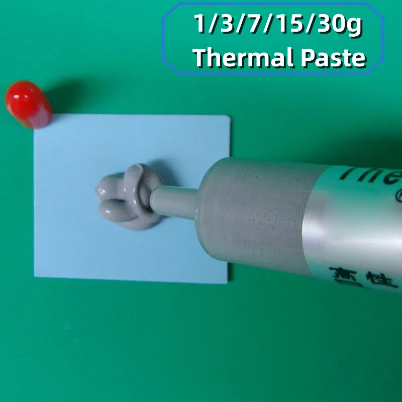 GD900 pasta termiczna 1/3/7/15/30g metalowa pasta spawalnicza do radiatora procesora chłodnica wodna gipsu