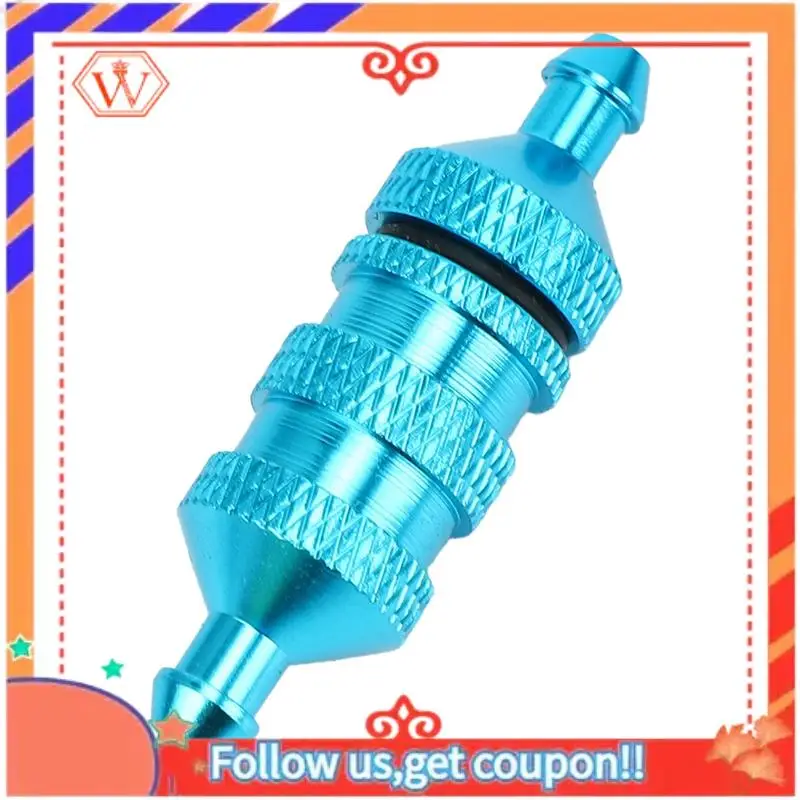 

Durable 3X 1/8 1/10 RC Model Car Spare Parts Fuel Filter Nitro For HSP 02156 94122 94188,Blue
