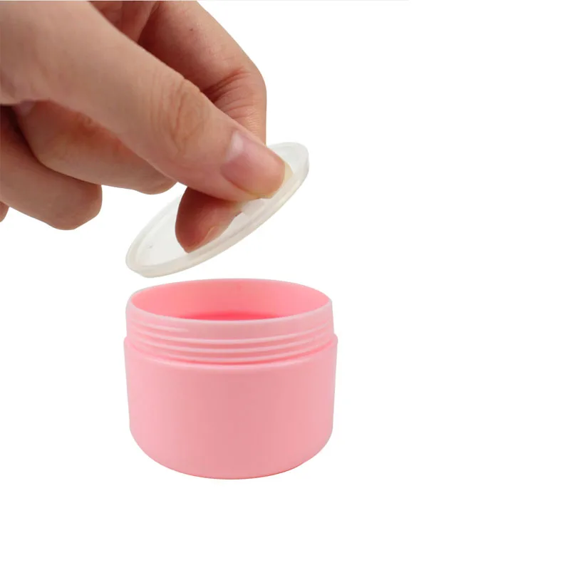 22Pcs10g/20g/30g/50g/100g/150g Refillable Plastic Empty Sample Bottles Travel Face Cream Cosmetic Container Plastic Makeup Jar