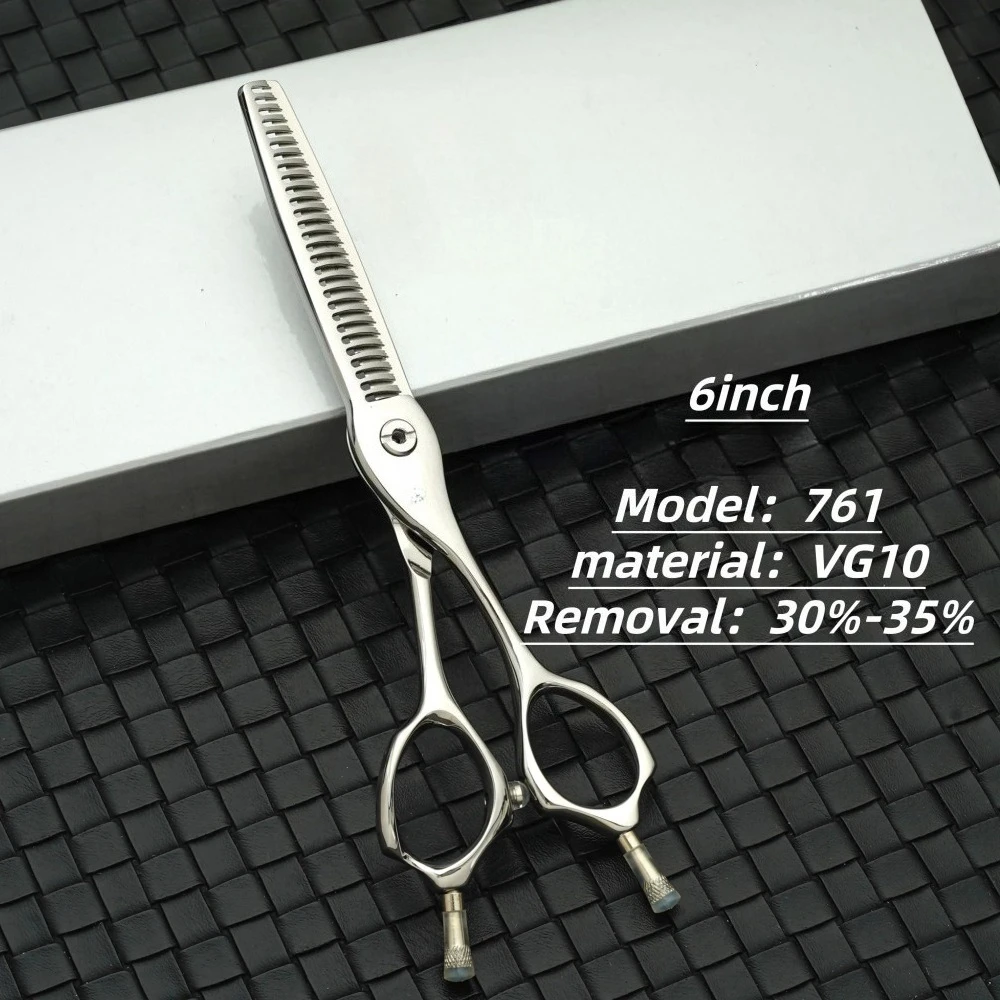 Professional Hairdressing Scissors Thinning Shears 7.0 Inch Barber Scissors VG10steel Hair Cutting Machine