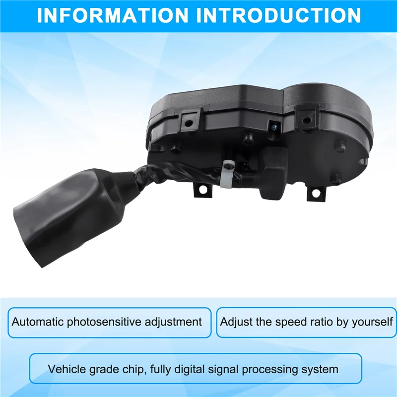 Leading-Edge-New LED Digital Motorcycle Speedometer Multifunction Waterproof Moto Gauge For Italika 150Z 150Sz - Image 2