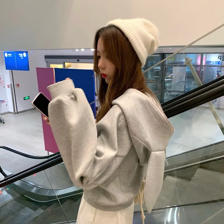 Hooded Hoodies Zip … - image