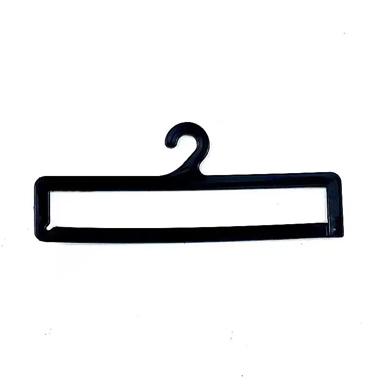 100pcs Scarf Plastic Hanging Display Hooks Towel Handkerchief Hangers Frame Can be opened Closet Storage Accessories
