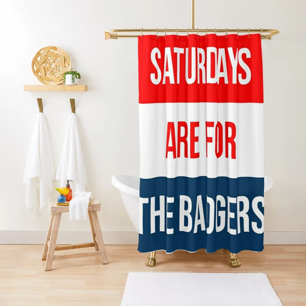 

Saturdays Are For The Badgers Parody - Classic Shower Curtain Bathroom Accessories Anime Shower Curtain