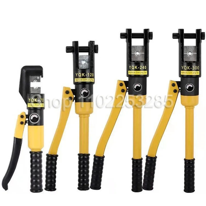 Hydraulic Crimping Tool Speedy Hydraulic Crimping Pliers Pressure Cable Cutter Wire Stripper Tool Hydraulic Wire Crimping Tool ﻿