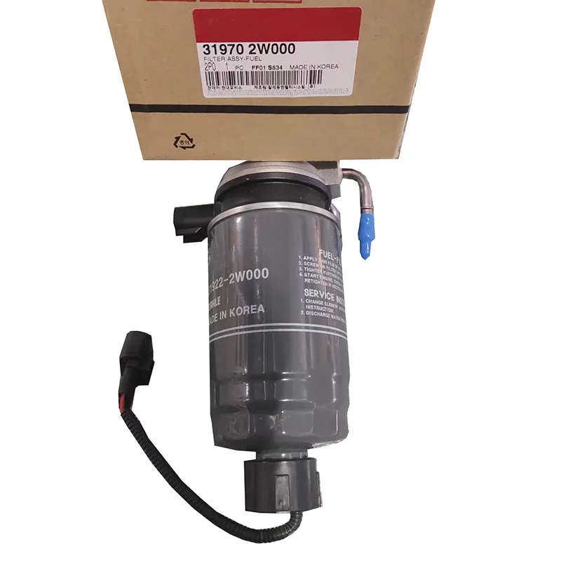 NBJKATO Brand New Genuine OEM 31970-2W000 Fuel Filter For Hyundai Santa Fe (XL) Kia Sorento Diesel 2.0L 2.2L 2013-2016