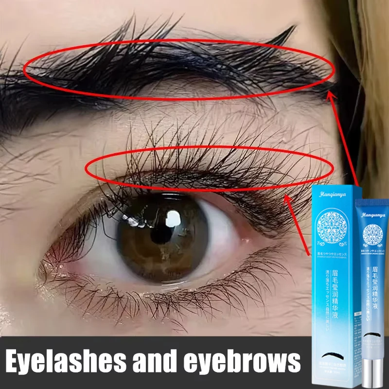 30ml Siero per la crescita delle sopracciglia Crescita dei capelli delle ciglia Prodotto anti-perdita dei capelli Prevenire la calvizie Più spessa Allungamento del sopracciglio Trucco