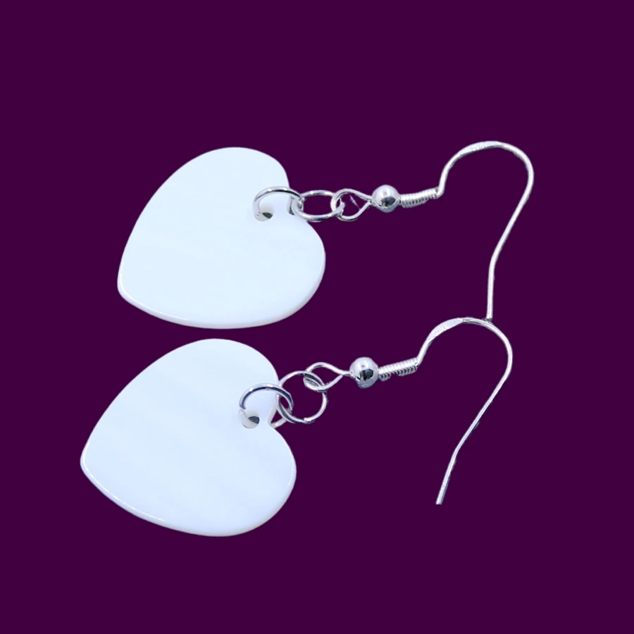 1 PAIR 20mm Natural Shell Heart Dangle Hook Earrings for Women Ocean Style Love Ear Dangle Party Wedding Jewelry Earring