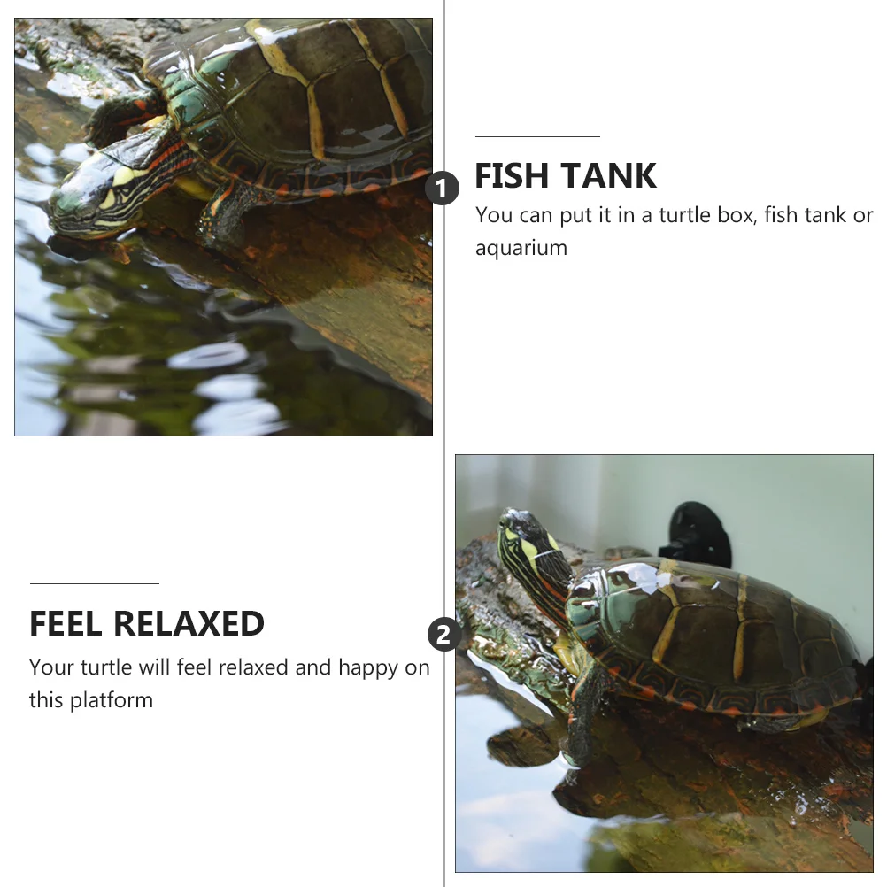 

Animal Turtle Floating Island Drying Table Decoration Topper Bark Platform Aquarium