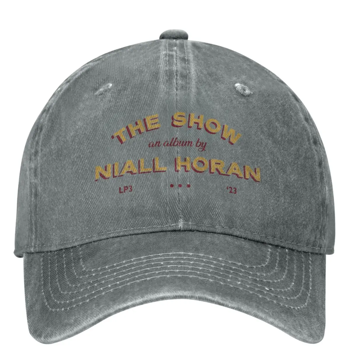 The Show Niall Horan topi bisbol Album baru Pria Wanita, topi matahari Denim robek Vintage untuk musim panas