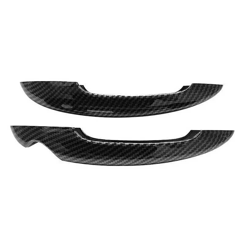 2Pcs/Set Car Door Handle Cover Stickers Fit For MINI Cooper R50 R52 R53 R55 R56 2001-2013 Car Accessories Door Handle Trim Cover