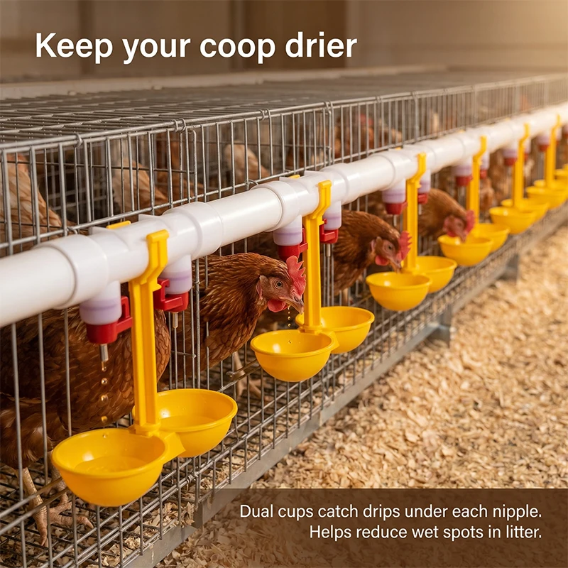 Bebedero doble de aceroinoxidable para perros pequeños – Dos colores disponibles - imagen 5
