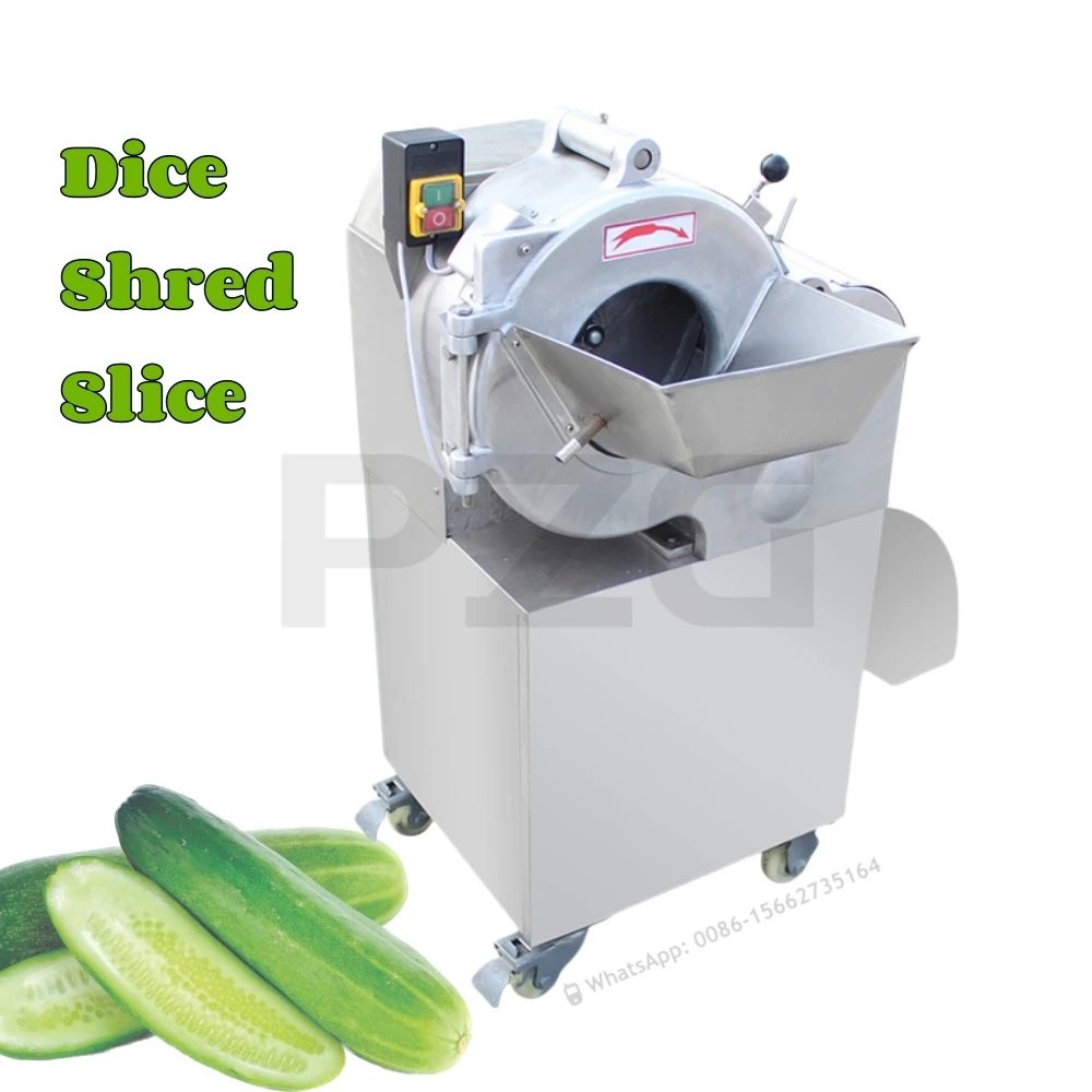 Industrial Commercial Vegetable Cutters Potato Slicing Dicer Onion Dicer Veggie Slicer Vegetable Chopper Carrot Cutting Machine