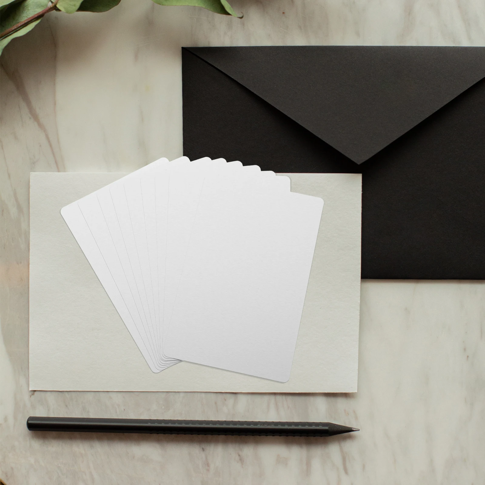 100 قطعة بطاقة الأعمال التسامي الألومنيوم الفراغات لوحات أسماء سميكة صنع بطاقات للنقش الطباعة سطح أملس #4