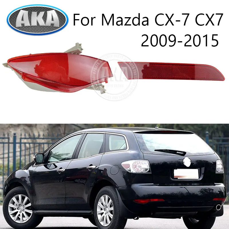 

Для Mazda CX-7 CX7 2009-2015 задний бампер противотуманная фара индикаторная лампа стоп-сигнал хвостовой согревающий сигнал отражатель лампа без лампы