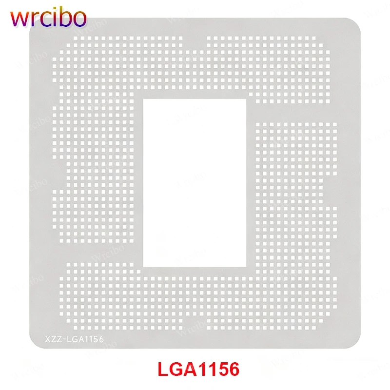 Computer Motherboard BGA Reballing Stencil For Intel LGA 1151/1155/1156/1200/1700/1851/AMD AM4/AM5 CPU Socket Solder Steel Mesh