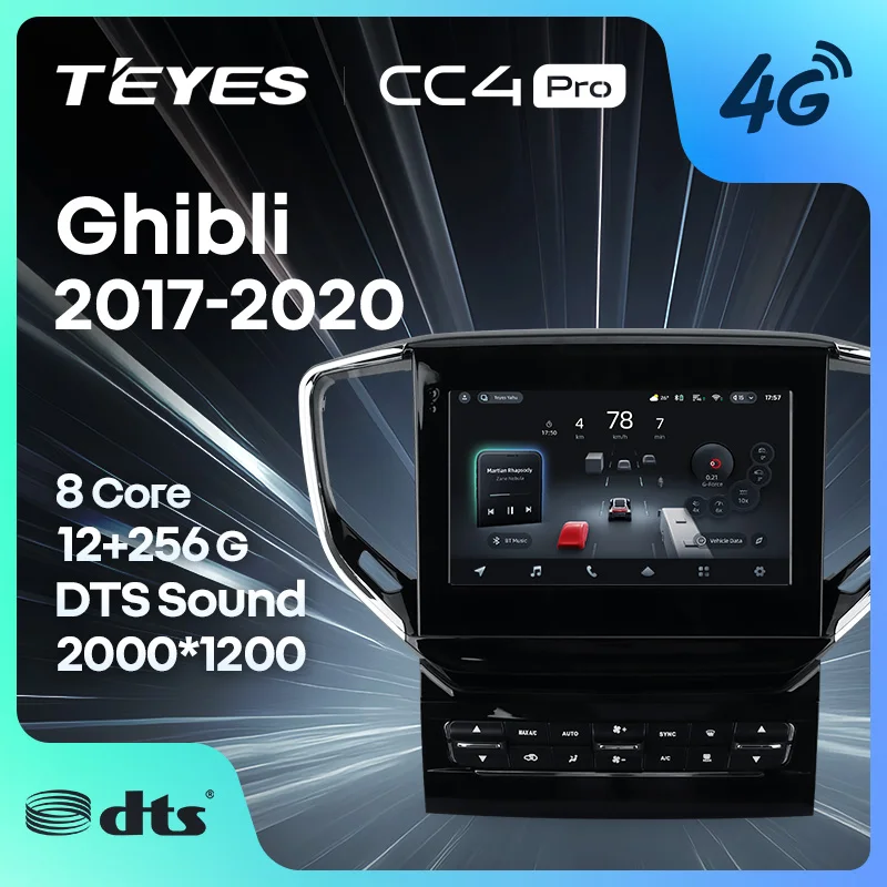 

TEYES CC4 PRO For Maserati Ghibli M157 2017 - 2020 CarPlay Android Auto 2DIN Autoradio Radio Multimedia Stereo