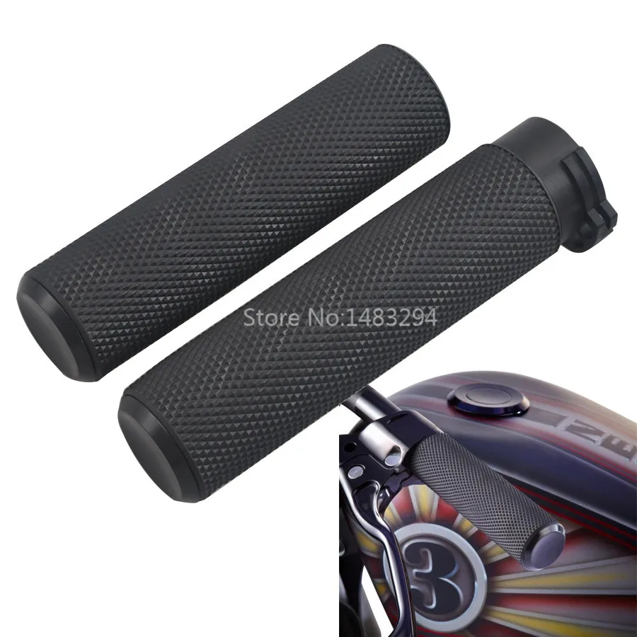 Motorcycle Durable Long Service Life High Quality Hand Grips Gloves For Harley Vrsc Xl Xr Dyna Softail Touring 1996-Later Black