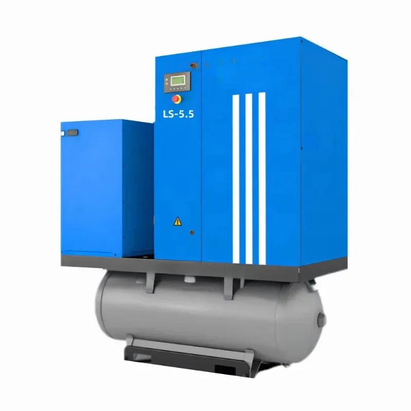 Scroll Industrial Rotary Screw Comprsor . KW . With Dryer 00 Liter Gallon