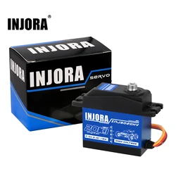 INJORA INJS020HV INJS030HV High Voltage Waterproof 20KG 30KG Digital Servo for 1/10 RC Car ARRMA KRATON